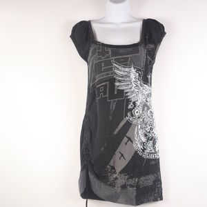 Vintage women’s printed tunic top